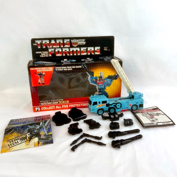 Hot Spot 1986 Hasbro Transformers G1 Protectobot Leader...